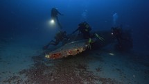 Wreck of the Grunman F-4f Wildcat - Lavandou