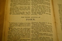 The 3rd Epistle of John