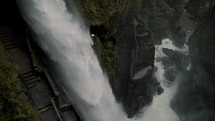 Waterfal in Baños de Agua Santa, Ecuador (devil's cuadron)