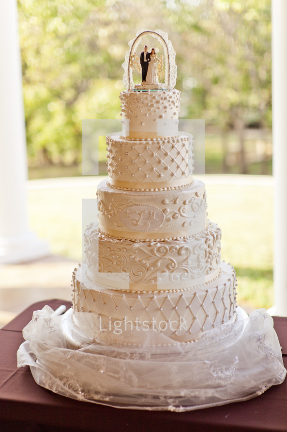 wedding, cake
