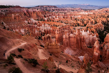 Sunrise Point in Bryce Canyon National Park in Utah.