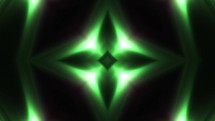 Green Color Polygon Shape Seamless Loop	