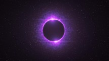 Solar Eclipse Abstract Background Animation	