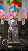 Concrete Buddha statue