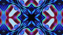 Colorful Looping Kaleidoscope Sequence - animation