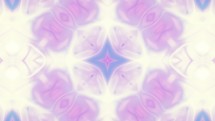 Light purple kaleidoscope liquid animation effect, seamless loop	
