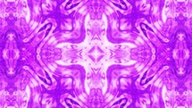 Purple Kaleidoscope abstract effect, seamless loop	