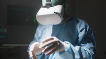 Simulation of a medical intervention with augmented reality