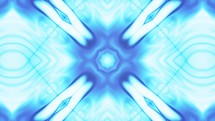 Kaleidoscope Abstract Outlined Shapes Moving In Hypnotic Motion	