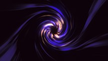 Colorful Spiral Vortex Twirling In a Seamless Loop. abstract