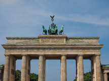Brandenburger Tor (Brandenburg Gate) in Berlin, Germany