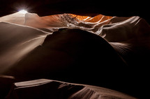 Sandfall Antelope Canyon