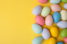 Easter eggs background 