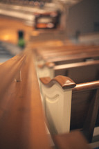 empty pews in a church