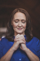 woman in prayer
