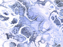 Blue and white marbled design with wood grain texture