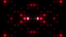 Red LED Wall Lights VJ Loop , Vibrant Visuals in 4K	
