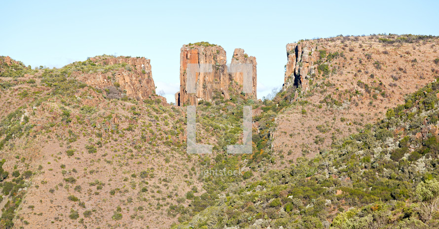 cliffs in South Africa