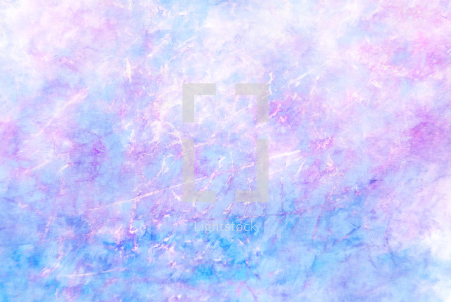 blue pink white scribbly abstract painting effect