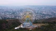 Ferris Wheel in the amusement park