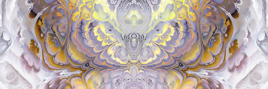 marbled symmetry with butterfly wings effect