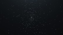 Atmospheric Night Sky Timelapse, Spinning Star Trails, Realistic CGI Animation	