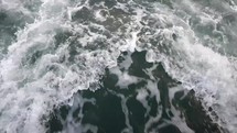 Ship's Wash from Engine in the Irish Sea