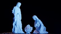 Holy family nativity