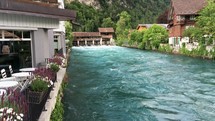 river and canal in Switzerland 