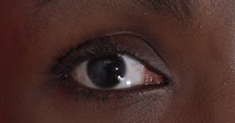 eye of a woman 