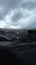 Airplane Crash Wreck On The Black Sea