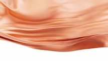 Smooth wave cloth background, 3d rendering.
