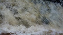 Fast Moving Water in a River, Ireland