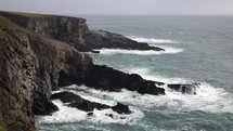 Rough Seas at the Cliffs of Mizen Head, County Cork, Ireland