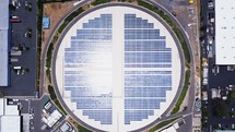 Large Solar Panel Farm