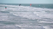 kite surfing 