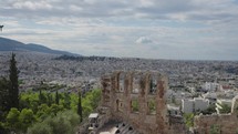 Athens City seen from Acropolis, Greece