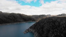Norway Landscape Drone View