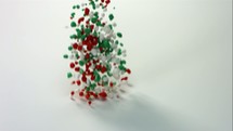 slow motion candy spilling 