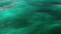 Realistic Visuals Of Ocean Waves Created In Computer Software. - graphics, animation