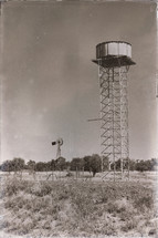 water tank and windmill 