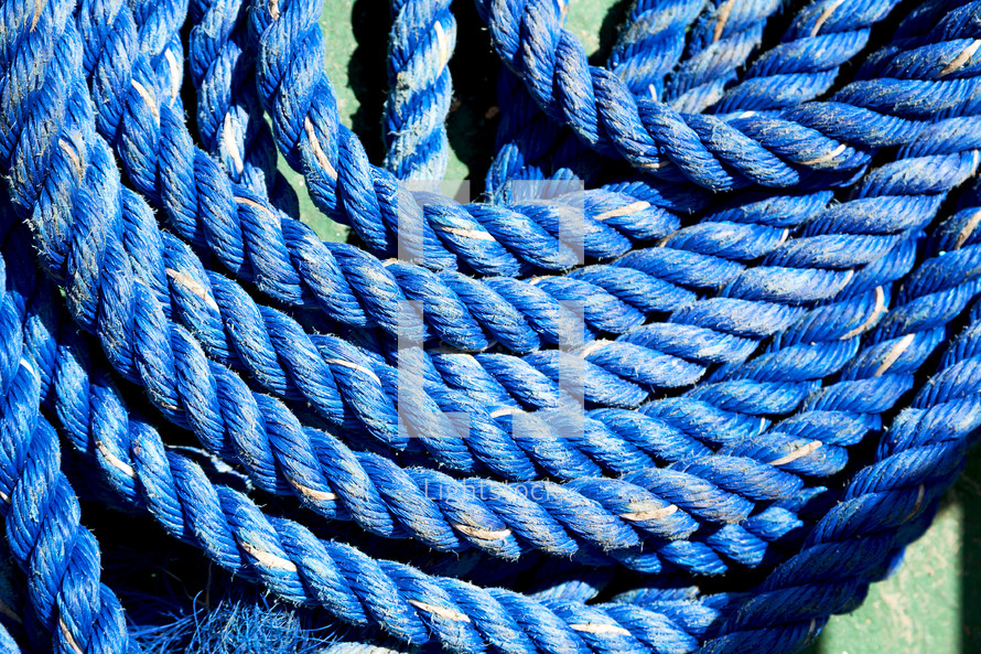 blue rope 
