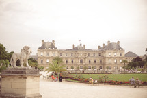 Paris Luxembourg Garden Palace 