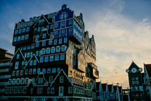 Unique buildings of Amsterdam 
