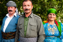 Kurdish villages, traditional dress