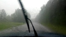 driving in the rain 