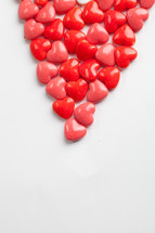 heart shaped red candy 