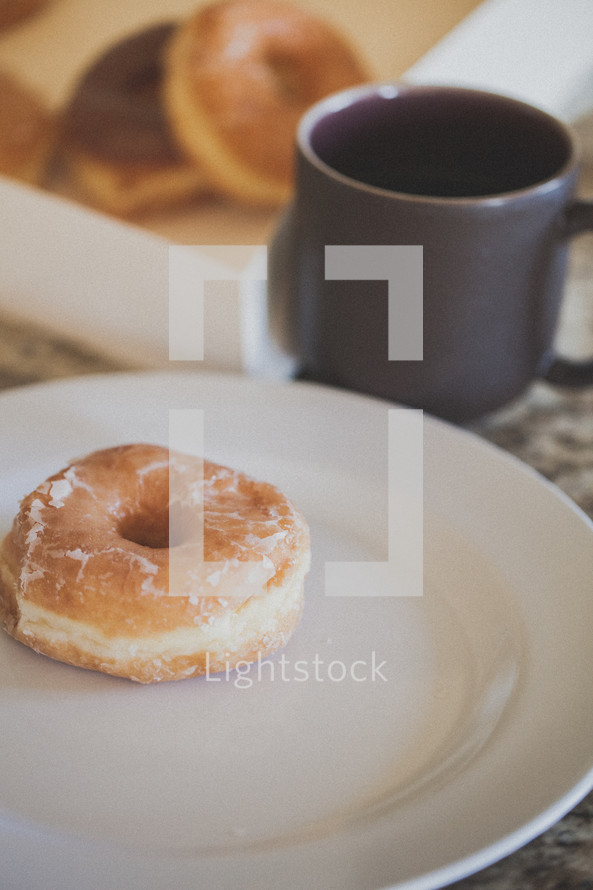 donuts and coffe 