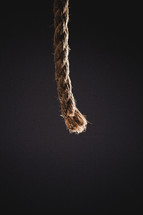 End of rope.