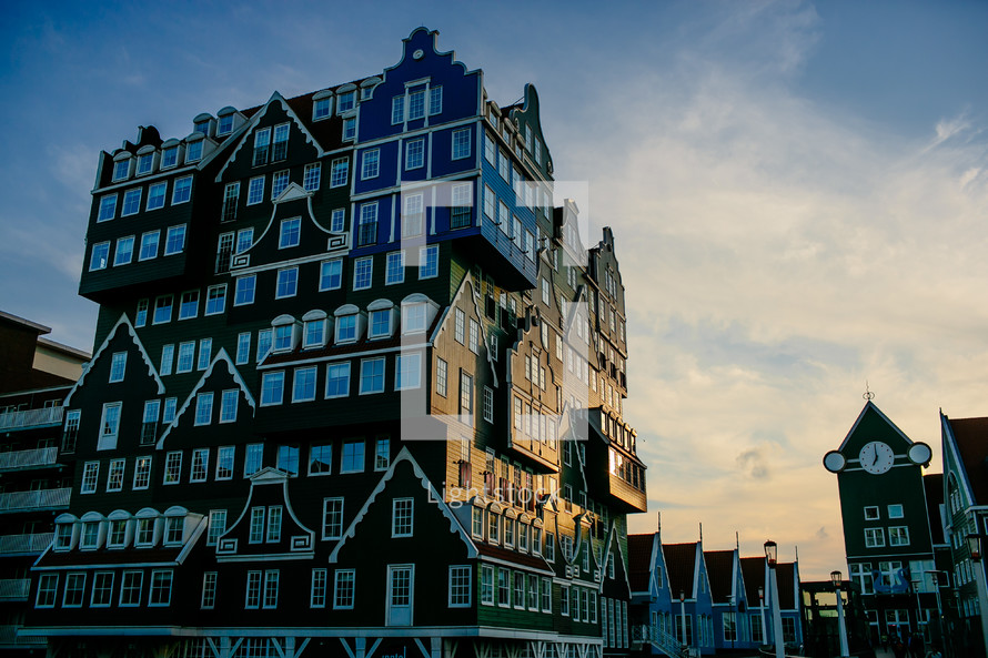 Unique buildings of Amsterdam 
